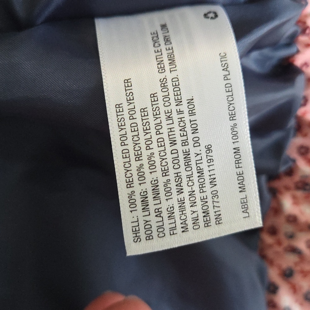 Universal Thread Multicolor Puffer Jacket - image 7